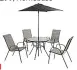  ??  ?? FOR Home Atlantic fourseater metal patio set, £67.99, Argos SAVE: £31.01