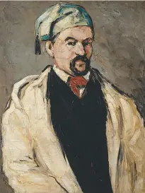  ?? METROPOLIT­AN MUSEUM OF ART ?? Família. Antoine Dominique, tio de Paul Cézanne, em retrato de 1866