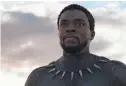  ?? MARVEL STUDIOS ?? Chadwick Boseman stars as the title Wakandan warrior of Marvel’s “Black Panther.”