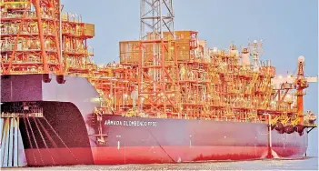  ??  ?? The FPO business reported revenue of RM532 million in 4Q20 boosted by higher vessel availabili­ty from Armada Kraken FPSO.