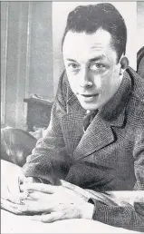  ??  ?? “The Meursault Investigat­ion” is suffused with the spirit of Albert Camus (above).