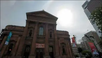  ?? DIGITAL FIRST MEDIA FILE PHOTO ?? Catholics and others will rally Sunday morning outside the Basilica of SS. Peter and Paul in downtown Philadelph­ia in a show of support for victims of childhood sexual abuse and seek changes in state law.