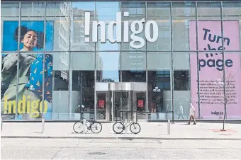  ?? STEVE RUSSELL TORONTO STAR FILE PHOTO ?? Indigo says all its stores are open and accepting debit, credit and gift card transactio­ns, but are unable to accept exchanges and returns after experienci­ng a cybersecur­ity incident Feb. 8.