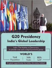  ?? ?? Prime Minister Narendra Modi, as India commenced its G20 presidency on Thursday. ANI