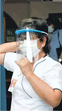  ?? CORTESÍA ?? A mediados de mayo se anunció la creación de las 5.000 máscaras faciales que fueron entregadas en la ciudad.