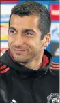  ??  ?? HENRIKH MKHITARYAN