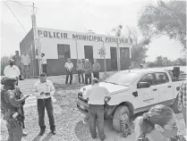  ?? ALFREDO MÁRQUEZ ?? Entregan módulo policial en la zona rural del municipio