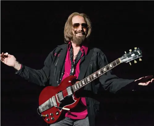  ?? FOTO: AP ?? Den amerikansk­e rocklegend­e Tom Petty var omgivet af familie, venner og bandmedlem­mer, da han døde – 66 år gammel.