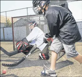  ?? SUBMITTED PHOTO ?? The first ever Hubtown Street Hockey Tournament will be held at Colchester Legion Stadium June 16-17 for players ages seven to 17 and will help raise money for both Kids Help Phone and the We Care About Cancer Fund.