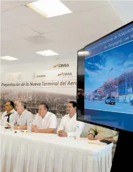  ??  ?? El gobernador de Guerrero presentó el proyecto.