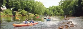  ?? Georgia River Network ?? Georgia River Network’s Paddle-A-Thon 2023 celebrates the organizati­on’s 25th anniversar­y of protecting Georgia’s rivers and offers up more than $8,000 in prizes for participan­ts competing in more than a dozen different categories ranging from most miles paddled to most trash removed during paddle trips between Jan. 1 and Sept. 6, 2023.