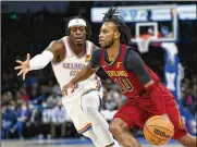  ?? NATE BILLINGS / ASSOCIATED PRESS ?? Cleveland Cavaliers guard Darius Garland, a prolific scorer and playmaker, has become a potential All-Star in his third yeear in the NBA.