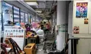  ??  ?? Scattered objects in a room at Polytechni­c University after protesters left the building. Photograph: Anthony Wallace/AFP via Getty Images