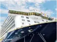  ?? ?? Spirit of Discovery cruise liner may be sold by Saga to ease its debt burden