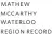  ?? MATHEW MCCARTHY WATERLOO REGION RECORD ??