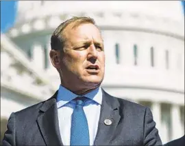  ?? Bill Clark CQ Roll Call ?? REP. JEFF DENHAM has written legislatio­n to help immigrants in the military gain citizenshi­p and tried to salvage a program for immigrant children.