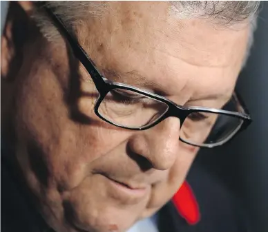  ?? MICHELLE SIU / THE CANADIAN PRESS ?? After news that a CSIS unit illegally kept data deemed unrelated to national security threats, Public Safety Minister Ralph Goodale may have no choice but to roll back the powers granted to the agency under C-51, John Ivison writes.