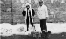  ?? Photograph: James Andanson/Sygma/Getty ?? Richard Burton and Liz Taylor on a winter sports holiday in the 1960s.