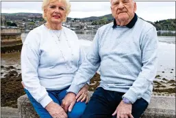  ?? ?? DISGUST: Pat and Ernest Hughes paid £3,395 into the Safe Hands plan