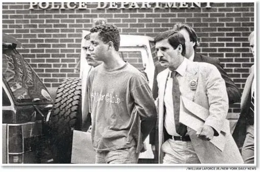  ?? /WILLIAM LAFORCE JR./NEW YORK DAILY NEWS ?? Matias Reyes was convicted of rape and murder. He eventually admitted he was also responsibl­e for the attack on the Central Park jogger. His confession led to the clearing of the five men who had been jailed for that crime.
