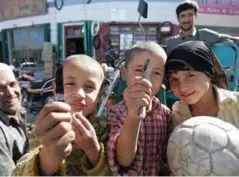  ??  ?? GAMBAR hiasan, kanak-kanak Uighur di Xinjiang, China. - Agensi