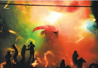  ?? Doclands ?? “Brimstone and Glory” provides a look at the pyrotechni­c festival in Tultepec, Mexico, and the year- round, town- spanning industry that involves — and endangers — kids and adults alike.