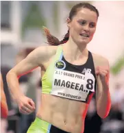  ??  ?? Ciara Mageean set a new 1,000m record in May