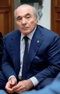  ??  ?? Il patron viola Rocco Commisso