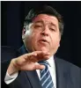  ?? CHARLES REX ARBOGAST – AP ?? Illinois Gov. J.B. Pritzker criticized major leaguers for their unwillingn­ess to take lesser pay amid the pandemic.