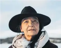  ?? TIFF ?? Tantoo Cardinal received the Technicolo­r Clyde Gilmour Award for her body of work, including her role in Falls Around Her.