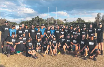  ?? Picture: SUPPLIED ?? Members of the Uncommonwe­alth Rugby Developmen­t Academy at Surfers Paradise Rugby Union Club.