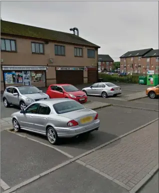  ??  ?? Castlemilk area where Gavan mowed down Billy McGregor and six teenagers