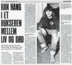  ??  ?? Ekstra Bladet 28. oktober 1980.