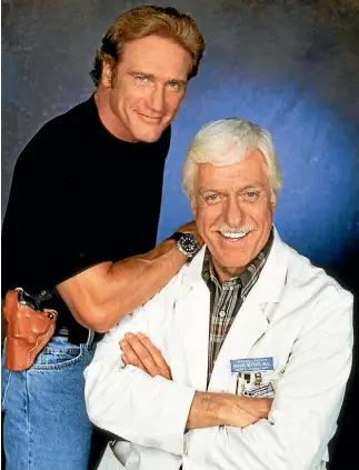  ??  ?? The best crime fighting duo in daytime television: Steve and Mark Sloan, aka the Van Dyke boys.