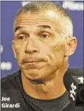  ??  ?? Joe Girardi