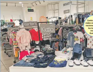  ?? CORTESÍA ?? Centros comerciale­s exhiben ropa nacional en uno de los locales de moda de Guayaquil.