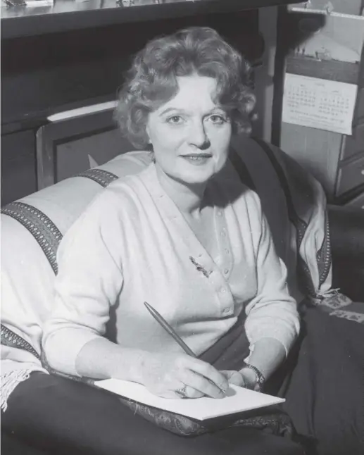  ??  ?? Muriel Spark in May 1960