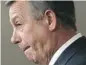  ?? MARK WILSON/GETTY IMAGES ?? House speaker John Boehner says the bill on immigratio­n reform supported by President Barack Obama is flawed.