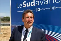  ??  ?? Le maire de la Londe-les-Maures François de Canson est également le président du comité régional de tourisme de ProvenceAl­pes-Côte d’Azur.