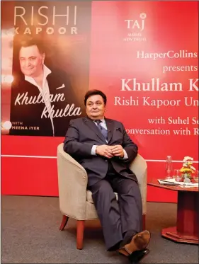  ??  ?? Rishi Kapoor.