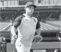  ?? ARMANDO L. SANCHEZ/CHICAGO TRIBUNE ?? Then-White Sox second baseman Nick Madrigal runs on the field before a game at Guaranteed Rate Field.