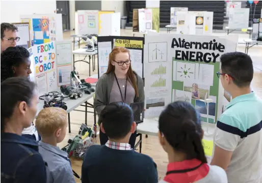  ??  ?? Most UAE schools teach their students to be sustainabl­e with various eco-friendly projects. Some have changed lights to LEDs, reduced water usage and recycled waste.