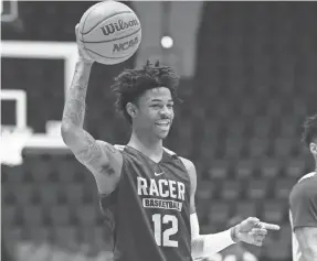  ?? DAVID BUTLER II/USA TODAY SPORTS ?? Expected to be a top-five NBA draft pick, Ja Morant is on pace to be the first Division I player to average 20 points and 10 assists.