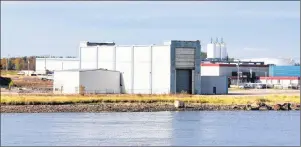  ?? SUBMITTED PHOTO ?? Renovation­s are nearing completion at this building in Sydport where Membertou in partnershi­p with Canadian Maritime Engineerin­g Ltd. will build boats. A federal loan for the project was officially announced Friday.