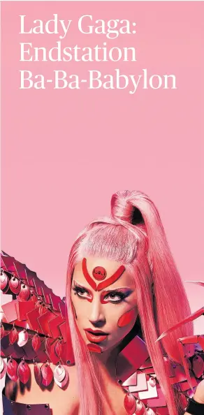  ?? [ Universal] ?? Was bedeutet das Zeichen auf Lady Gagas Stirn? Ach, nichts.