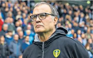  ??  ?? Sporting: Marcelo Bielsa ordered his players to allow Aston Villa to equalise in a crucial game