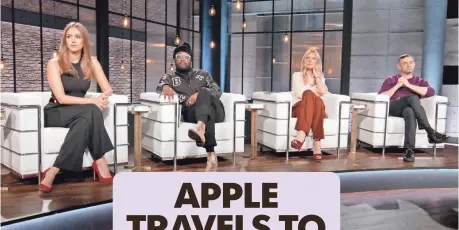  ?? PHOTOS BY APPLE MUSIC ?? Jessica Alba, Will.i.Am, Gwyneth Paltrow and Gary Vaynerchuk are the advisers on Planet of the Apps. The first episode is free on iTunes.