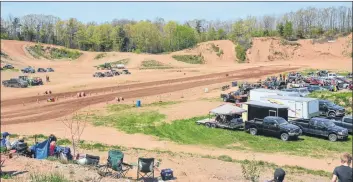  ??  ?? Kings County Off-road Racing’s third annual Valley Tire 4X4 Truck Rally at the Jones Road pit in New Minas on May 19.