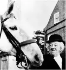  ??  ?? As Miss Marple in Murder at the Gallop. Rutherford became synonymous with Agatha Christie’s amateur sleuth in a series of four popular films in the 1960s.