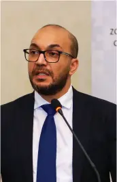  ?? ?? Mohamed Ali, Director, Trade in goods and competitio­n at the AfCFTA Secretaria­t